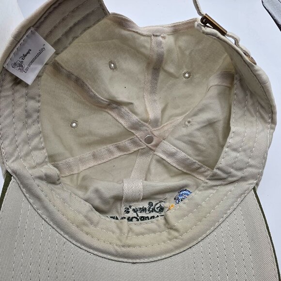 Disney Environmentality Pinocchio Jiminy Cricket Adults Beige Hat Adjustable Cap - Picture 6 of 10